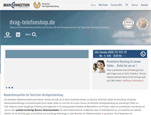 Tablet Screenshot of dvag-telefonshop.de